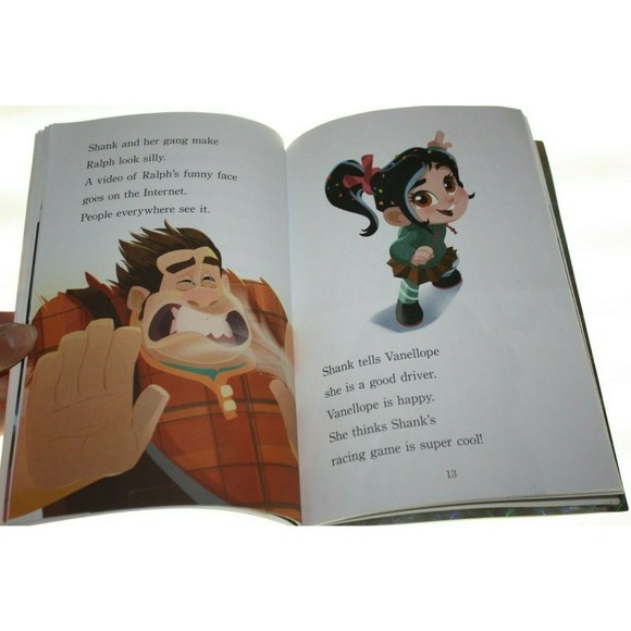 Disney Ralph Breaks The Internet Step 3 Reading On Your Own Book & Stickers GUC - Picture 3 of 4